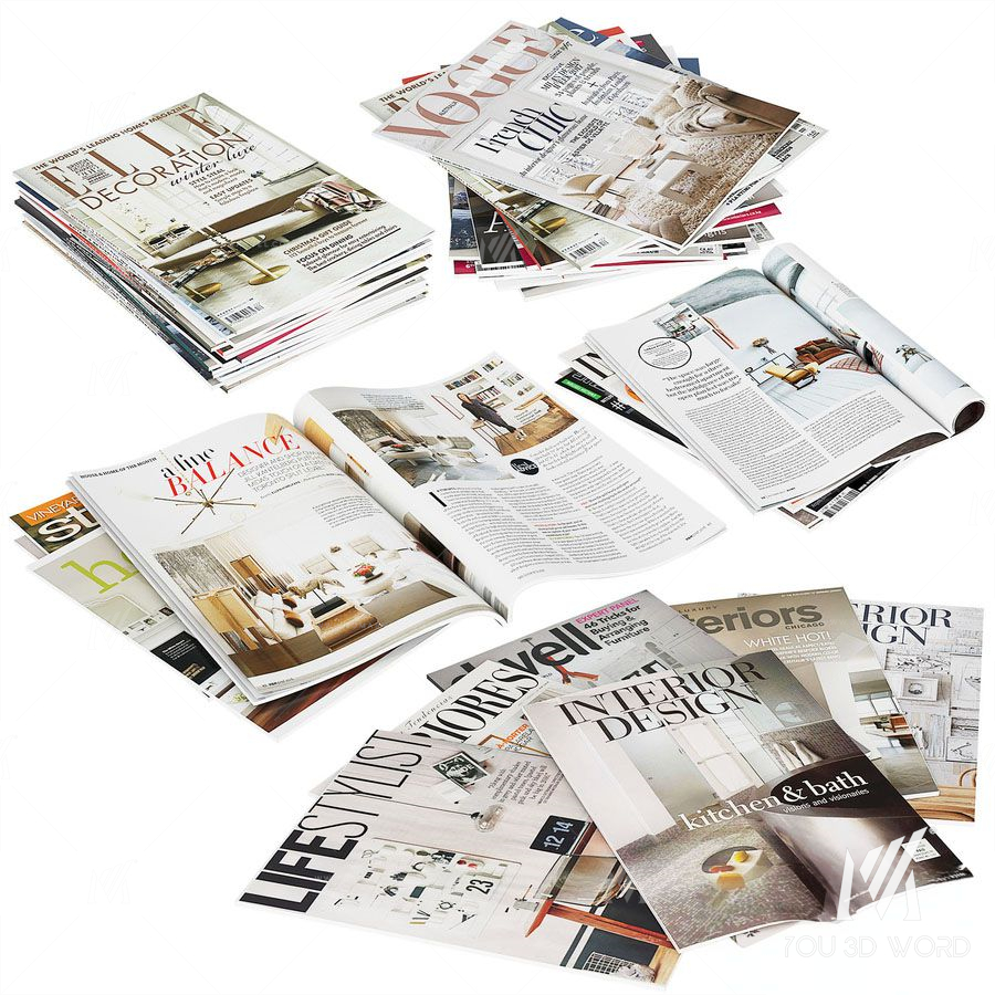 Magazines stacks